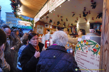 Queueing for glühwein